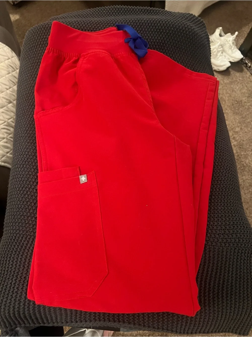 Figs Red Women's Scrub Pants - Picture 1 of 1